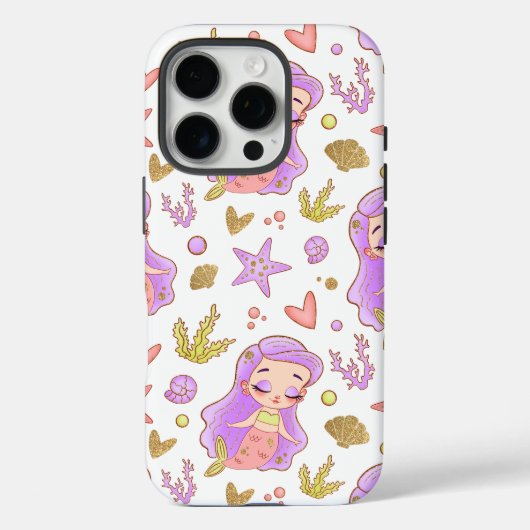  Seascape with Beach, Great Wave & Mount Sea Case Case-Mate iPhoneケース (裏面)