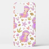  Seascape with Beach, Great Wave & Mount Sea Case Case-Mate iPhoneケース (裏面)