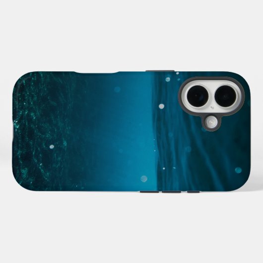  Seascape with Beach, Great Wave & Mount Sea Case Case-Mate iPhoneケース (裏面 (横))