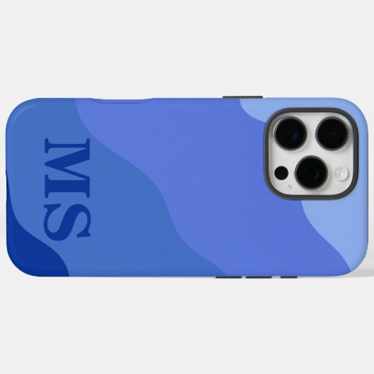 Seascape with Beach, Great Wave & Mount Sea Case Case-Mate iPhoneケース (裏面 (横))