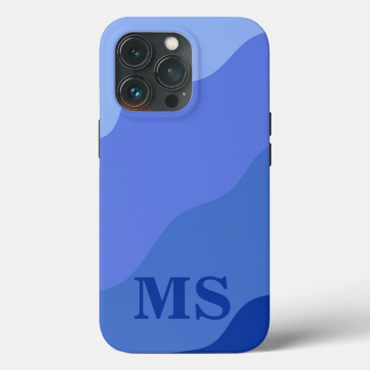 Seascape with Beach, Great Wave & Mount Sea Case Case-Mate iPhoneケース (裏面)