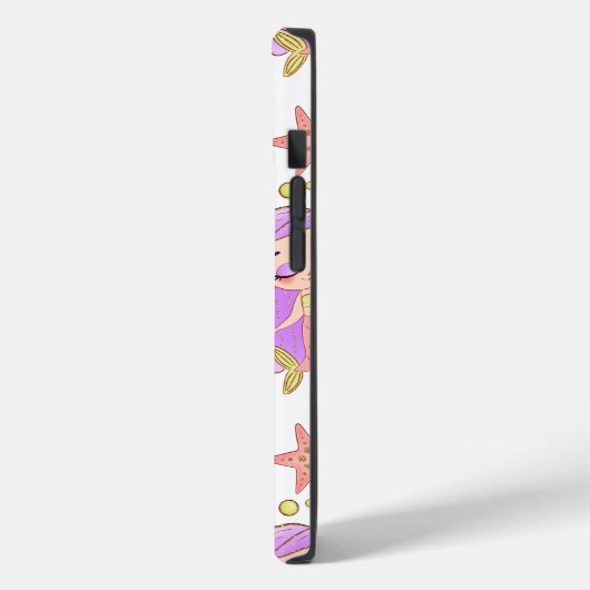  Seascape with Beach, Great Wave & Mount Sea Case Case-Mate iPhoneケース (裏面 / 左)