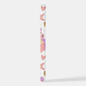  Seascape with Beach, Great Wave & Mount Sea Case iPhoneケース (右側面)