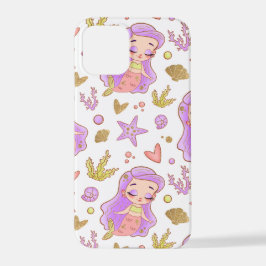 Seascape with Beach, Great Wave & Mount Sea Case iPhone 12 Proケース