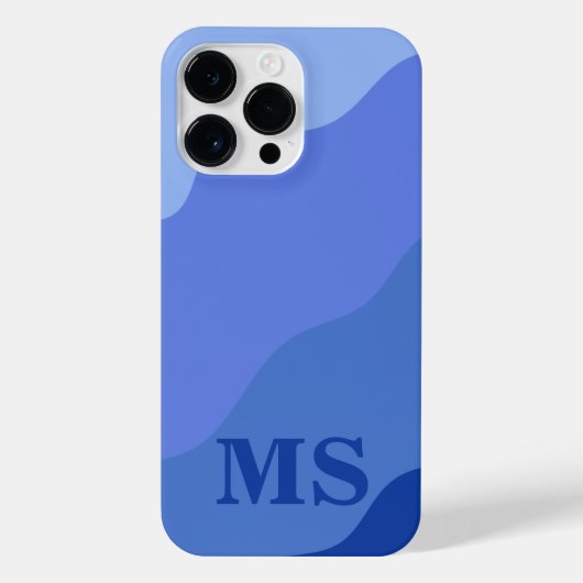 Seascape with Beach, Great Wave & Mount Sea Case iPhoneケース (裏面)