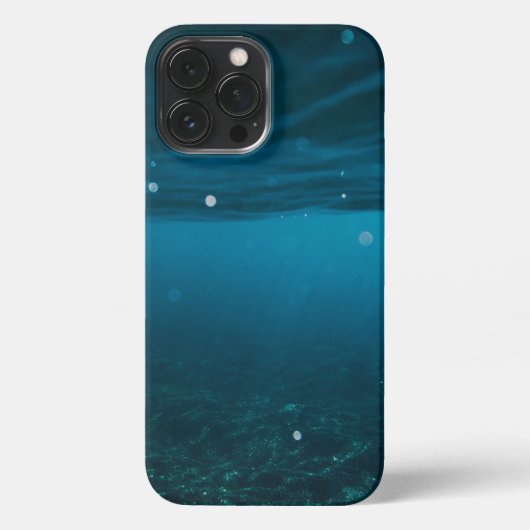  Seascape with Beach, Great Wave & Mount Sea Case iPhoneケース (裏面)