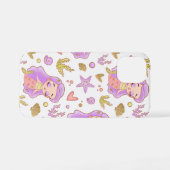  Seascape with Beach, Great Wave & Mount Sea Case iPhoneケース (裏面横)