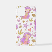  Seascape with Beach, Great Wave & Mount Sea Case iPhoneケース (裏面)