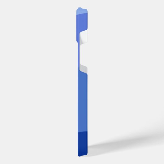 Seascape with Beach, Great Wave & Mount Sea Case iPhoneケース (左側面)