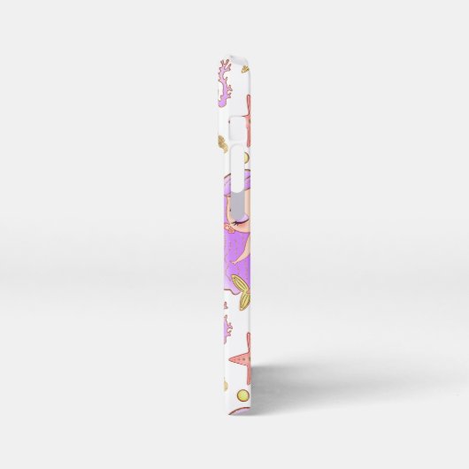  Seascape with Beach, Great Wave & Mount Sea Case iPhoneケース (左側面)