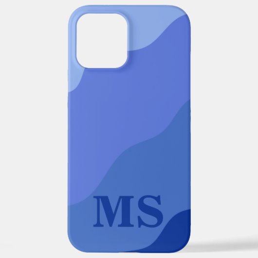 Seascape with Beach, Great Wave & Mount Sea Case iPhoneケース (裏面)