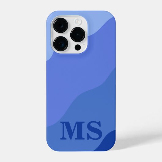 Seascape with Beach, Great Wave & Mount Sea Case iPhoneケース (裏面)