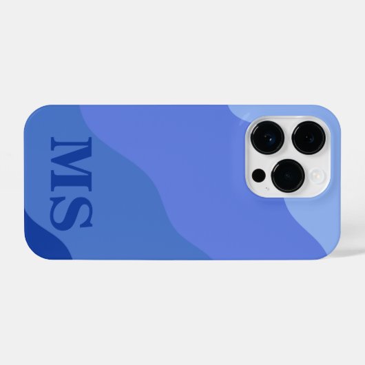 Seascape with Beach, Great Wave & Mount Sea Case iPhoneケース (裏面横)