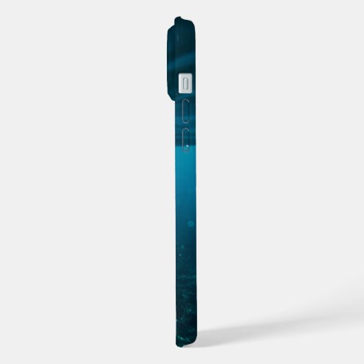  Seascape with Beach, Great Wave & Mount Sea Case iPhoneケース (左側面)