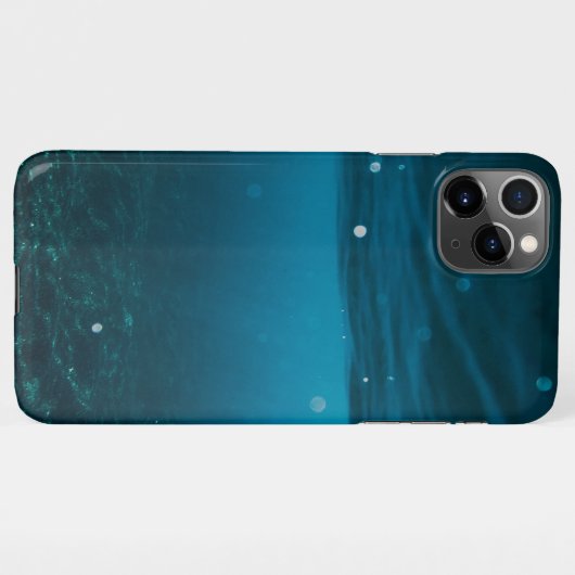 Seascape with Beach, Great Wave & Mount Sea Case iPhoneケース (裏面横)