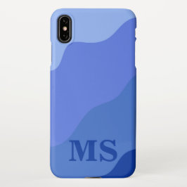 Seascape with Beach, Great Wave & Mount Sea Case iPhone XS Maxケース