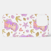  Seascape with Beach, Great Wave & Mount Sea Case iPhoneケース (裏面横)