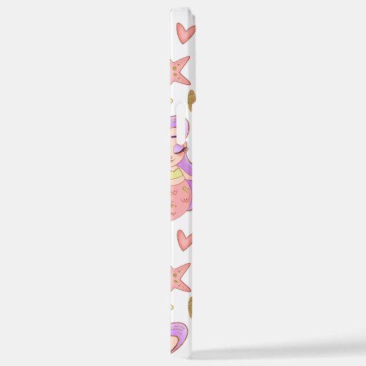  Seascape with Beach, Great Wave & Mount Sea Case iPhoneケース (右側面)