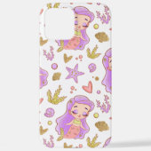  Seascape with Beach, Great Wave & Mount Sea Case iPhoneケース (裏面)