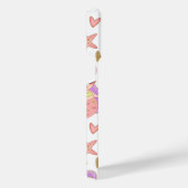  Seascape with Beach, Great Wave & Mount Sea Case iPhoneケース (右側面)