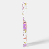  Seascape with Beach, Great Wave & Mount Sea Case iPhoneケース (左側面)