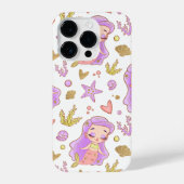  Seascape with Beach, Great Wave & Mount Sea Case iPhoneケース (裏面)