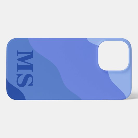 Seascape with Beach, Great Wave & Mount Sea Case iPhoneケース (裏面横)