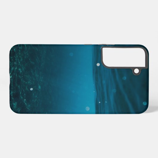  Seascape with Beach, Great Wave & Mount Sea Case Samsung Galaxyケース (裏面横)