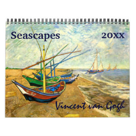 Seascapes and Rivers by Vincent vanゴッホ カレンダー