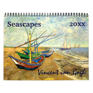 Seascapes and Rivers by Vincent vanゴッホ カレンダー