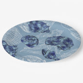 Seashellコレクシ航海のョン – すべてのサイズ ペーパープレート (アングル)