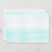 Seashellビーチ日付の保存 セーブザデート (裏面)