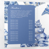 Seashellロエレガントゴ3折パンフレット 三つ折りカード (内部最初)