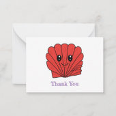 Seashell ノートカード (正面)