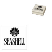 Seashell ラバースタンプ (押印)