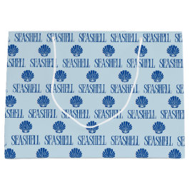 Seashell ラージペーパーバッグ