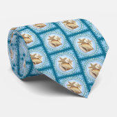 Seashell and Starfish ネクタイ (ロール)