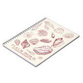 Seashell Bible Verse ノートブック (左側)