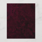 seashell logo on burgundy design チラシ (裏面)