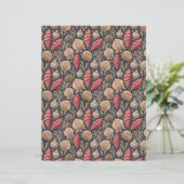 Seashell pattern double-sides scrapbook paper (スタンド正面)