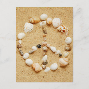 Seashell Peaceのサインはがき ポストカード