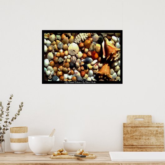 Seashell_ Poster_by Elenneブース ポスター (キッチン)