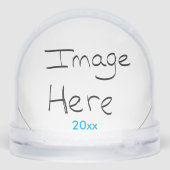 Seashell Snowman Let It Snow PHOTO Reverse Side (裏面)