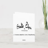 Seashelllのメッセージカード カード (裏面)