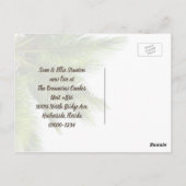 Seashellsかわいらし Coastal New Addressの発表 ポストカード (裏面)