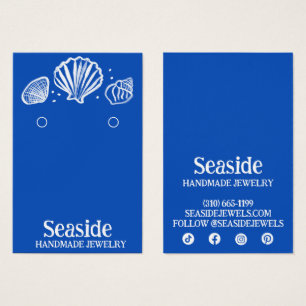 SEASHELLSイヤリングネックレスジュエリーディスプレイカード
