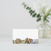 Seashellsエスコート空白のカード プレイスカード (スタンド正面)