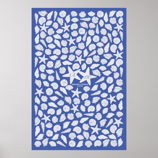 Seashellsゲストブックポスター – 200宇宙 ポスター (正面)