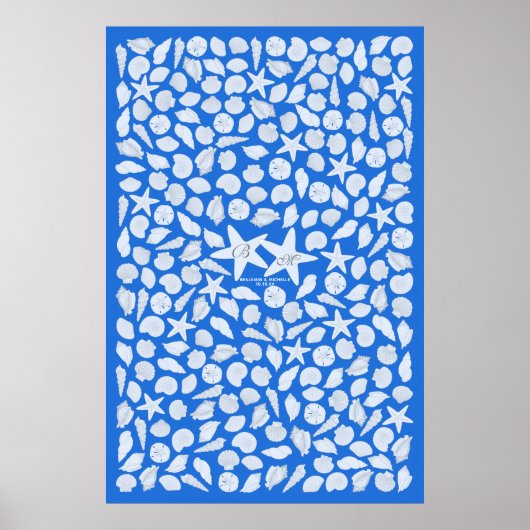 Seashellsゲストブックポスター – 250宇宙 ポスター (正面)