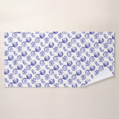 Seashellsビーチ記号 バスタオル (バスタオル)